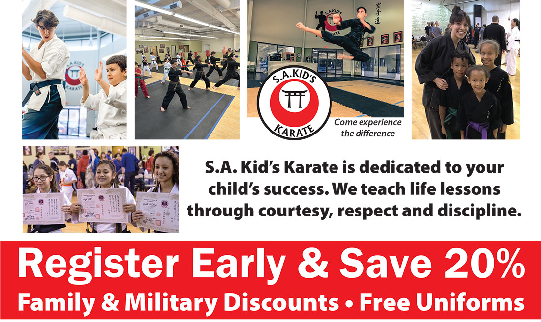 after school pickup program and discounts at SA Kids Karate